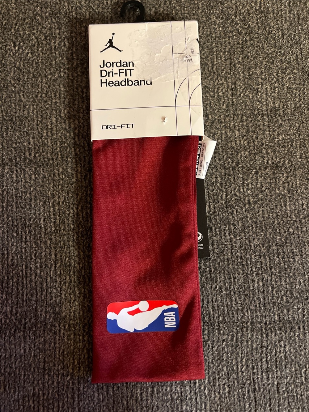 Nike Jordan NBA Cavaliers Team Issue Red Dri-Fit Headband